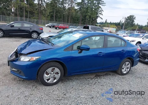 2015 Honda Civic Lx из США, поврежденный, VIN 2HGFB2F56FH525914